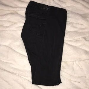 Black American eagle skinny jeans/jegging